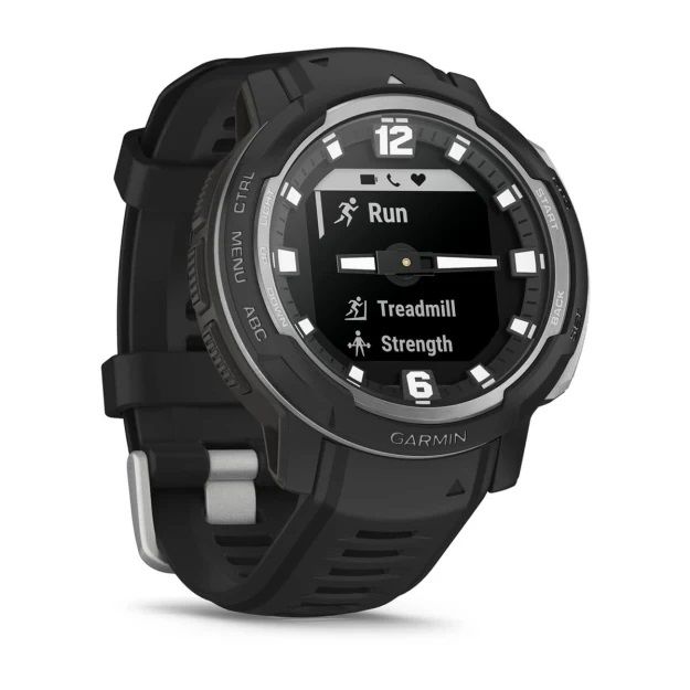 Garmin Instinct Crossover - Standard Edition Ibrido 45 mm Nero MIP 176 x 176 Pixel GPS Satellitare