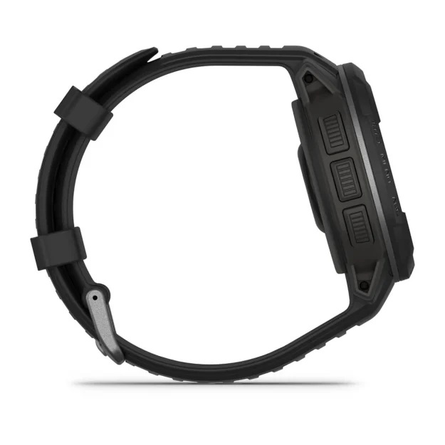 Garmin Instinct Crossover - Standard Edition Ibrido 45 mm Nero MIP 176 x 176 Pixel GPS Satellitare