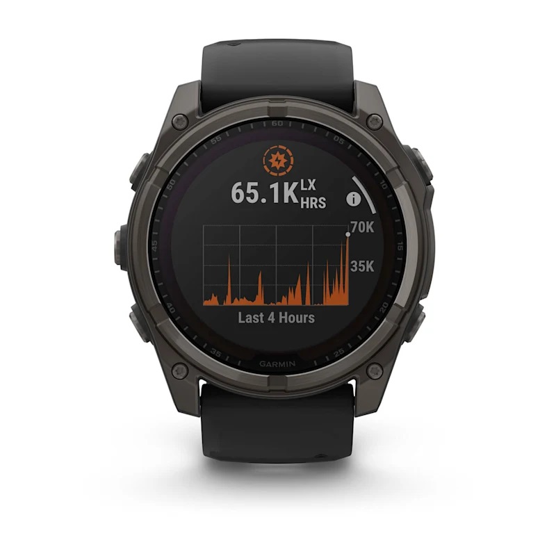 Garmin Fenix 8 Solar 51 mm - Smartwatch Multisport in Titanio con GPS, Funzioni Avanzate e Ricarica Solare