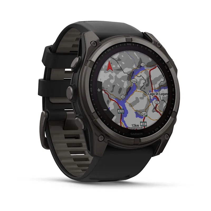 Garmin Fenix 8 Solar 51 mm - Smartwatch Multisport in Titanio con GPS, Funzioni Avanzate e Ricarica Solare