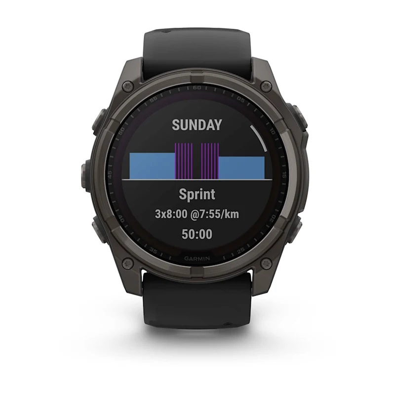 Garmin Fenix 8 Solar 51 mm - Smartwatch Multisport in Titanio con GPS, Funzioni Avanzate e Ricarica Solare