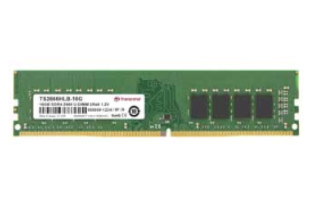 Transcend JetRam JM2666HLE-16G Memoria RAM 16 GB DDR4 2666 MHz 288-pin DIMM CL19