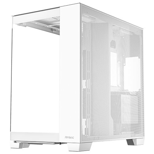 Antec C8 WHITE Full Tower Case Bianco - Compatibile E-ATX/ATX/ITX/mATX, Doppia Camera, Vetro Temperato, Supporto Radiatore fino a 360 mm