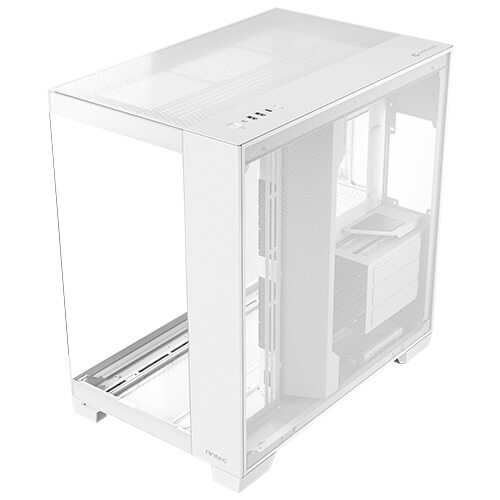 Antec C8 WHITE Full Tower Case Bianco - Compatibile E-ATX/ATX/ITX/mATX, Doppia Camera, Vetro Temperato, Supporto Radiatore fino a 360 mm