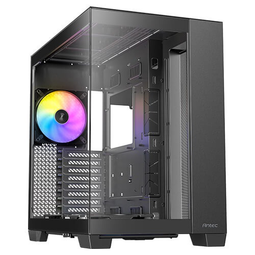 Antec C8 ARGB Full Tower Nero - Case Gaming E-ATX con Pannelli in Vetro Temperato e Ventole ARGB