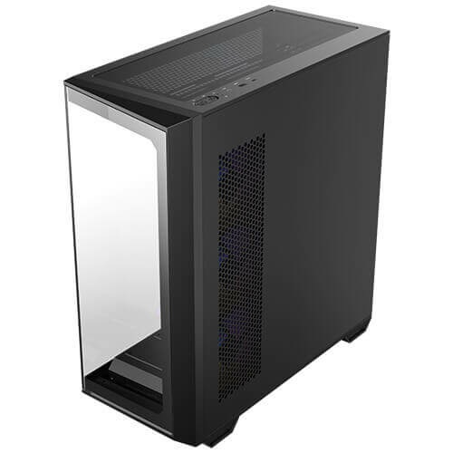 Antec C3 ARGB Midi Tower - Case da gioco in vetro temperato, Nero, compatibile con ATX/mATX/ITX, 4 ventole ARGB preinstallate