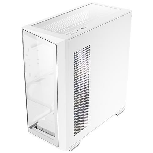 Antec C3 White ARGB Case Midi Tower - Compatibile con ATX/mATX/ITX, Vetro e Acciaio