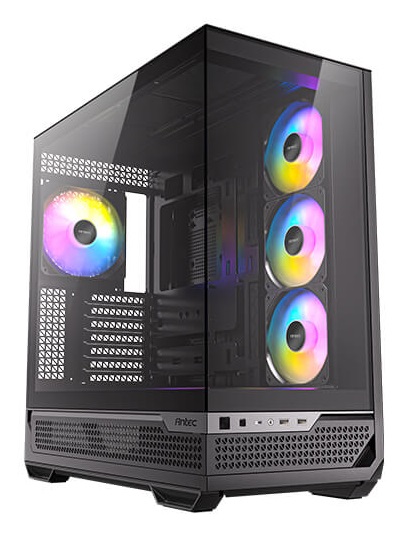 Antec C7 ARGB Midi Tower Nero - Case Gaming in Vetro Temperato con 4 Ventole ARGB PWM e Supporto GPU RTX 40