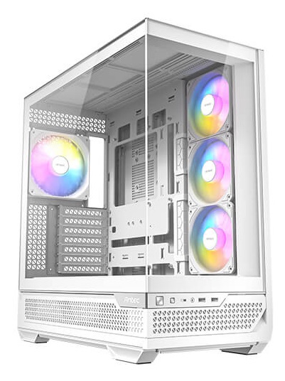 Antec C7 ARGB Midi Tower Bianco - Case PC con Ventole ARGB, Vetro Temperato, Supporto GPU RTX 40