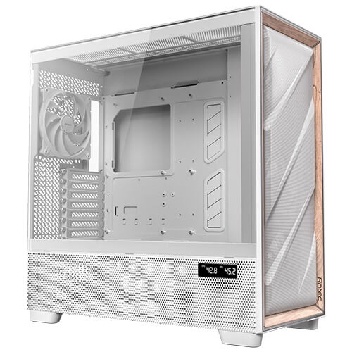 Antec Flux PRO Full Tower Bianco - Case Gaming con Vetro Temperato e 6 Ventole Incluse