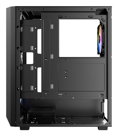 Antec AX67 Case Mid-Tower ATX con Illuminazione ARGB, Pannello Vetro Temperato e 4 Ventole ARGB