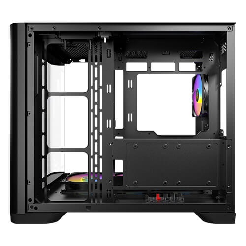 Antec C5 Curve ARGB Nero Midi Tower Case - 4 Ventole ARGB PWM, Porta Type-C 3.2 Gen 2, Vetro Temperato Curvo