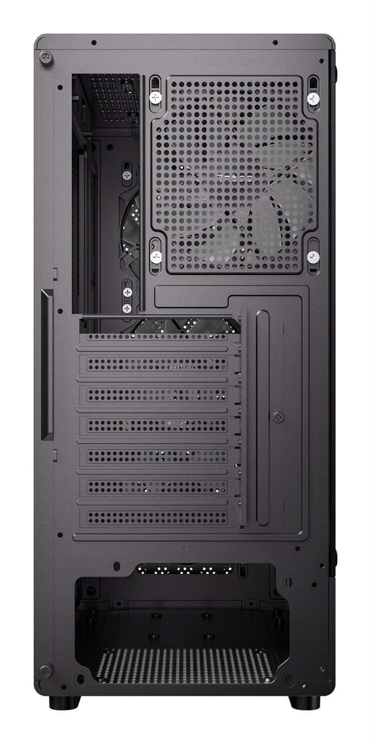 Antec VX-320 ARGB Case Midi-Tower Nero con Illuminazione Personalizzabile e Vetro Temperato