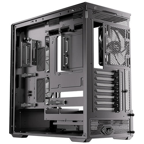 Antec Flux Rear - Case Midi Tower con Illuminazione ARGB e Pannello in Vetro Temperato