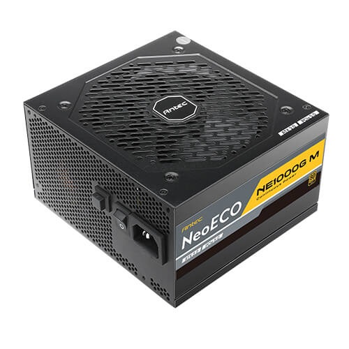 Antec Neo ECO Modular NE1000G M ATX3.0 EC Alimentatore PC 1000 W 80 PLUS Gold Modulare 20 4 pin ATX Nero