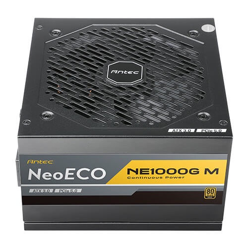 Antec Neo ECO Modular NE1000G M ATX3.0 EC Alimentatore PC 1000 W 80 PLUS Gold Modulare 20 4 pin ATX Nero