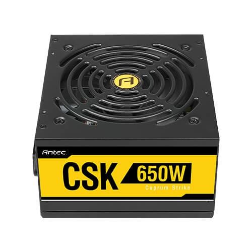 Antec Cuprum Strike CSK650 Alimentatore Semimodulare 650 W 80 PLUS BRONZE 20 4 pin ATX Nero