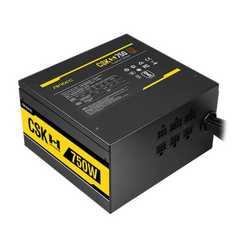 Antec Cuprum Strike CSK750H Alimentatore Semi-Modulare per Computer 750W 20 4 Pin ATX Nero