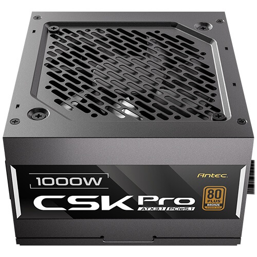 Antec CSK1000 PRO Alimentatore 1000W Semi Modulare 80 PLUS Bronze ATX 3.1 con Ventola da 12 cm