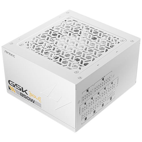Antec GSK850 Alimentatore ATX 850W Bianco 80 PLUS Gold 20 4 pin con Ventola 120mm