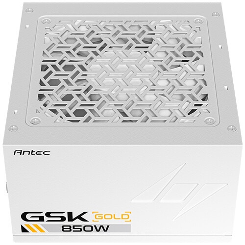 Antec GSK850 Alimentatore ATX 850W Bianco 80 PLUS Gold 20 4 pin con Ventola 120mm
