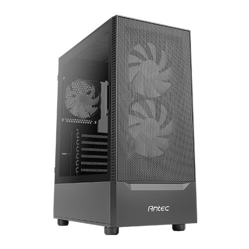 Antec NX410 Case Mid-Tower Nero con USB 3.0, Ampio Spazio per Unità e Compatibilità Radiatori