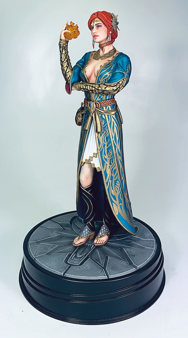 Dark Horse Comics Statua Triss Merigold - Witcher 3 Wild Hunt, Alta 20 cm in PVC, Dettagliata