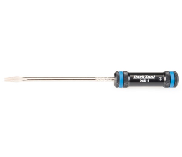 Park Tool DSD-4 Cacciavite di Precisione 5mm Piatto con Manico Ergonomico in Alluminio