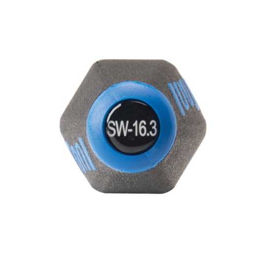 Park Tool SW-16.3 - Chiave per tirare i nipples interni 3/16'' (4,7 mm) con stelo lungo, design ergonomico e colore Blu