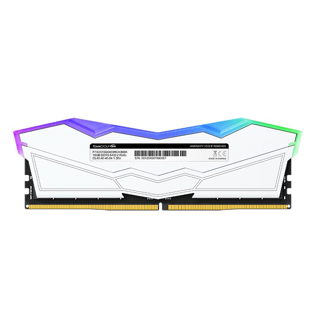 Team Group DELTA FF4D564G6000HC38ADC01 Memoria RAM 64 GB (2 x 32 GB) DDR5 6000 MHz RGB CL38