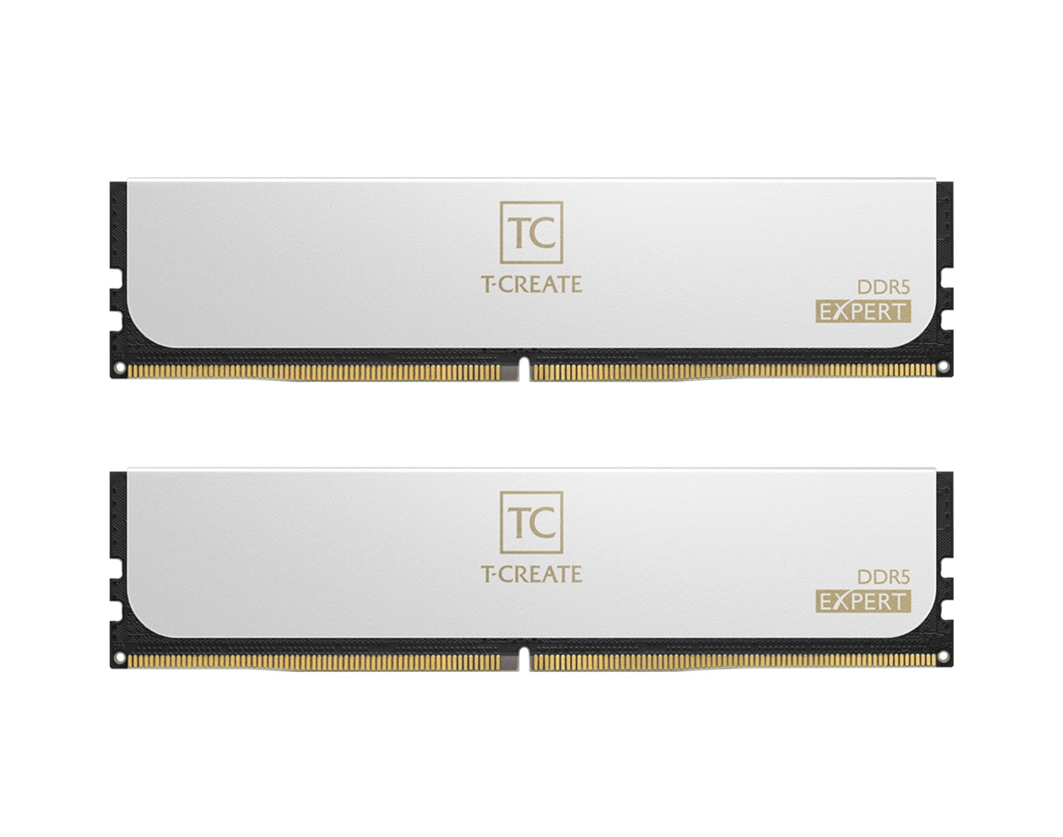 Team Group T-CREATE EXPERT 64 GB DDR5-6000 (2x32 GB) Dual-Kit - Memoria RAM Bianco con Intel XMP e AMD EXPO