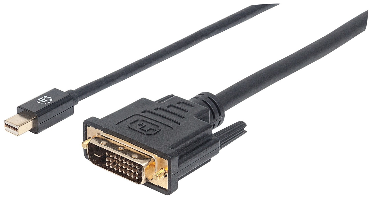 MANHATTAN 152150 Cavo Video 1,8 m Mini DisplayPort a DVI-D Nero