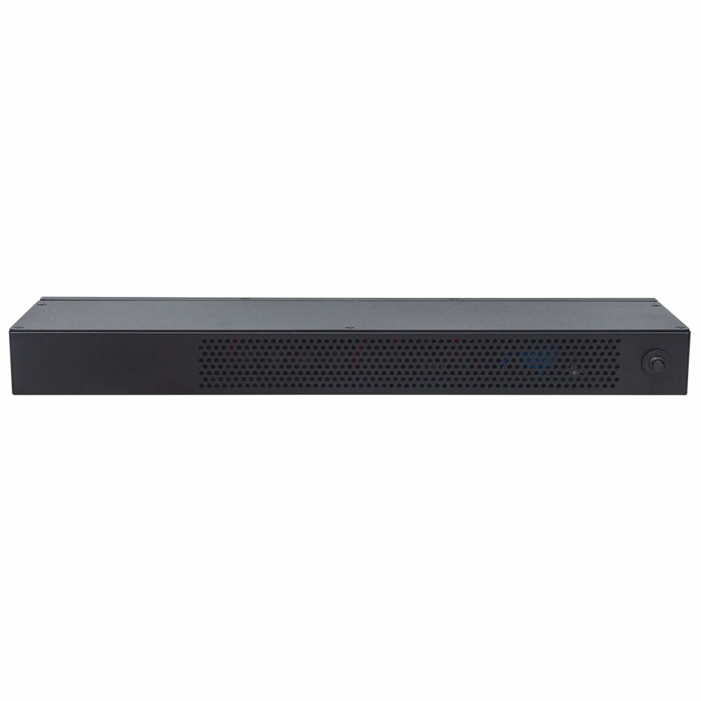 Intellinet 163682 Unità di Distribuzione dell'Energia (PDU) 8 Prese AC, Monitorato, Metallo, Nero