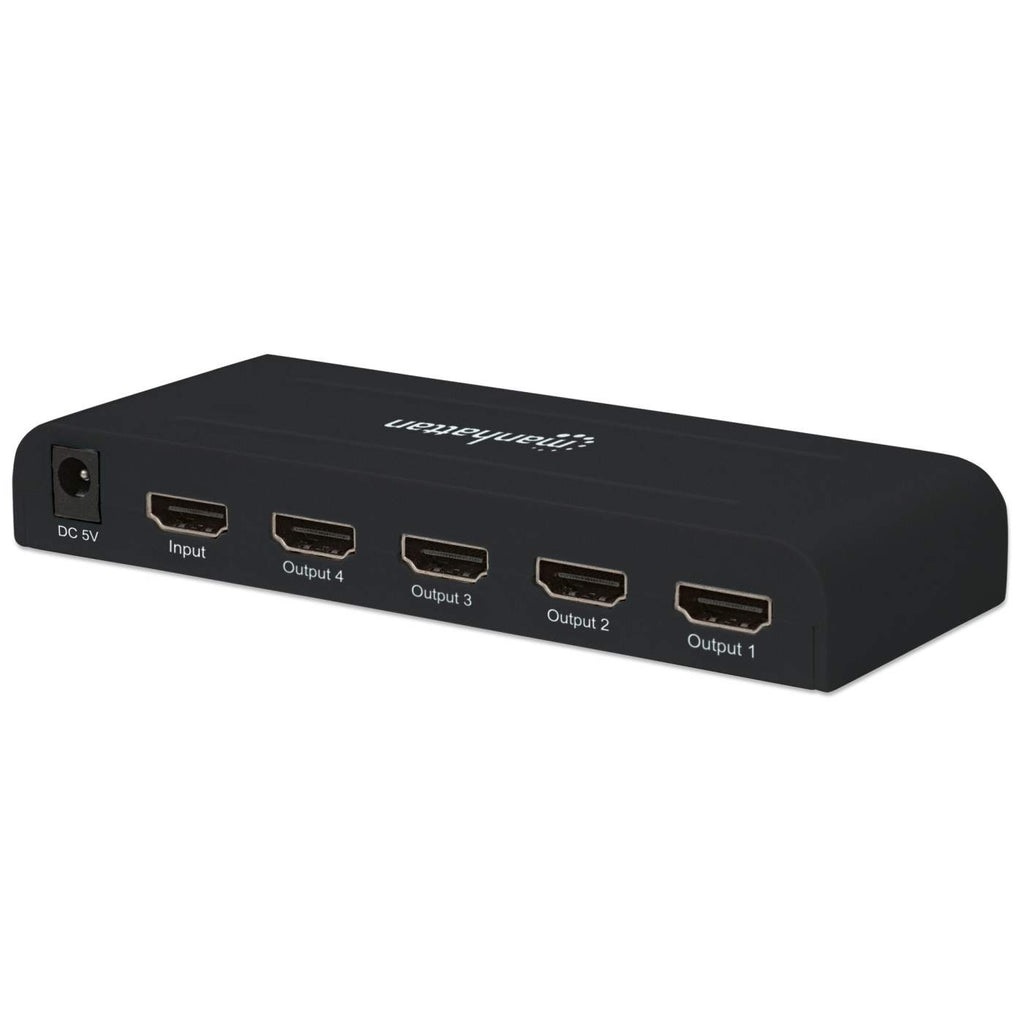 Manhattan Splitter HDMI 1.4 4K UHD 3D a 4 Porte