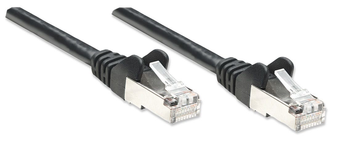 Intellinet Cavo di rete Patch Cat. 5E in Rame Schermato F/UTP 15m Nero