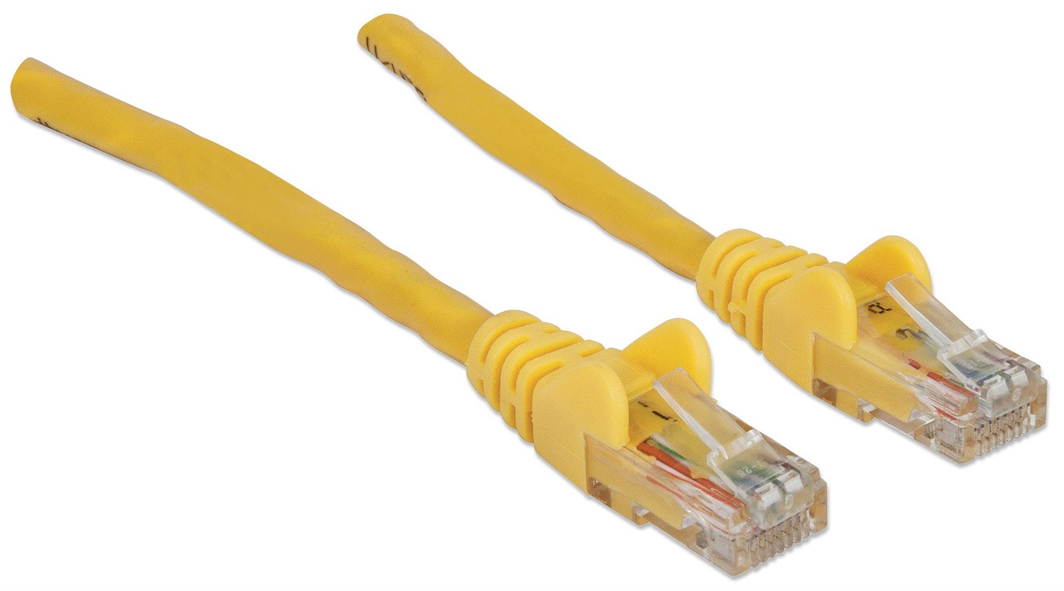 Intellinet Cavo di rete Patch Cat. 6 UTP Giallo 0,5m - Rame 100%, RJ45, Velocità 10/100/1000 Mbps