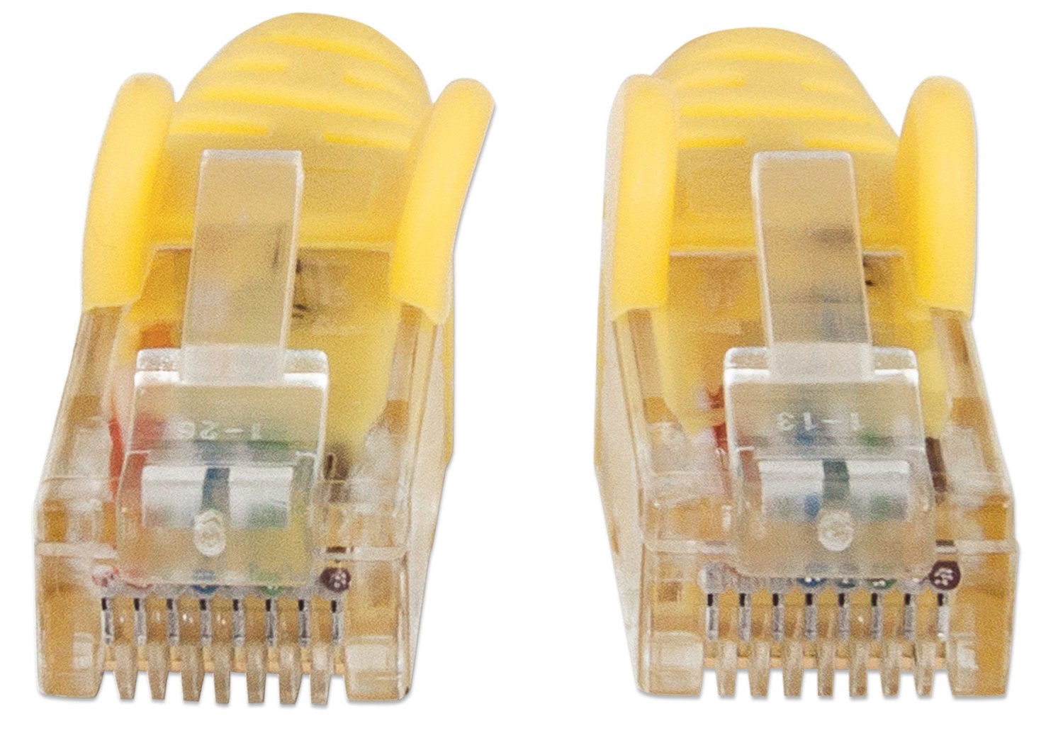 Intellinet Cavo di rete Patch Cat. 6 UTP Giallo 0,5m - Rame 100%, RJ45, Velocità 10/100/1000 Mbps