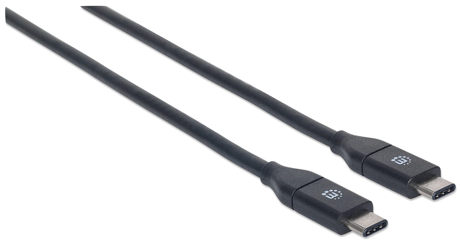 Manhattan Cavo USB-C Maschio/Maschio 1m USB 3.2 Gen 2 SuperSpeed fino a 10 Gbps