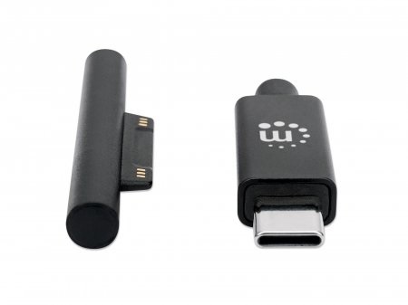 Manhattan Cavo di Ricarica USB-C™ a Surface® Connect 1,8m Nero