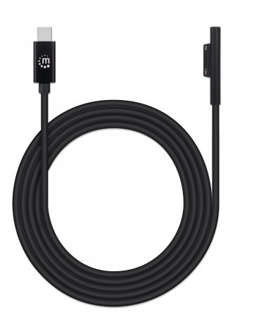 Manhattan Cavo di Ricarica USB-C™ a Surface® Connect 1,8m Nero
