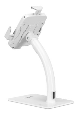 Manhattan Supporto Antifurto per Tablet 7,9-11'' con Rotazione 360° e Inclinazione Regolabile