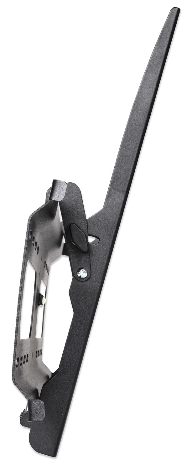 Manhattan 424752 Supporto TV a parete Inclinabile per schermi da 32 a 70 pollici (81,3 - 177,8 cm) - Capacità 80 kg, Inclinazione 0-12°, Nero