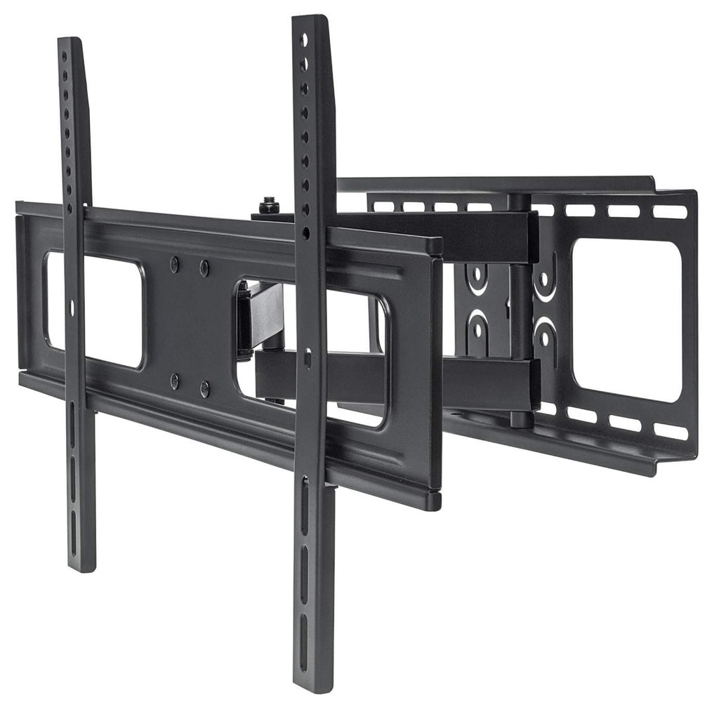 Manhattan 461283 Supporto a Parete Universale per TV 37-70'' Full-Motion, Capacità 50 kg, Nero