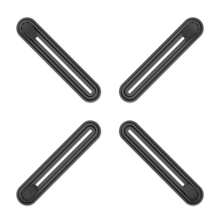 Manhattan Supporto da Tavolo per TV a Schermo Piatto 13-27'' con Adattatori VESA Senza Fori - Nero