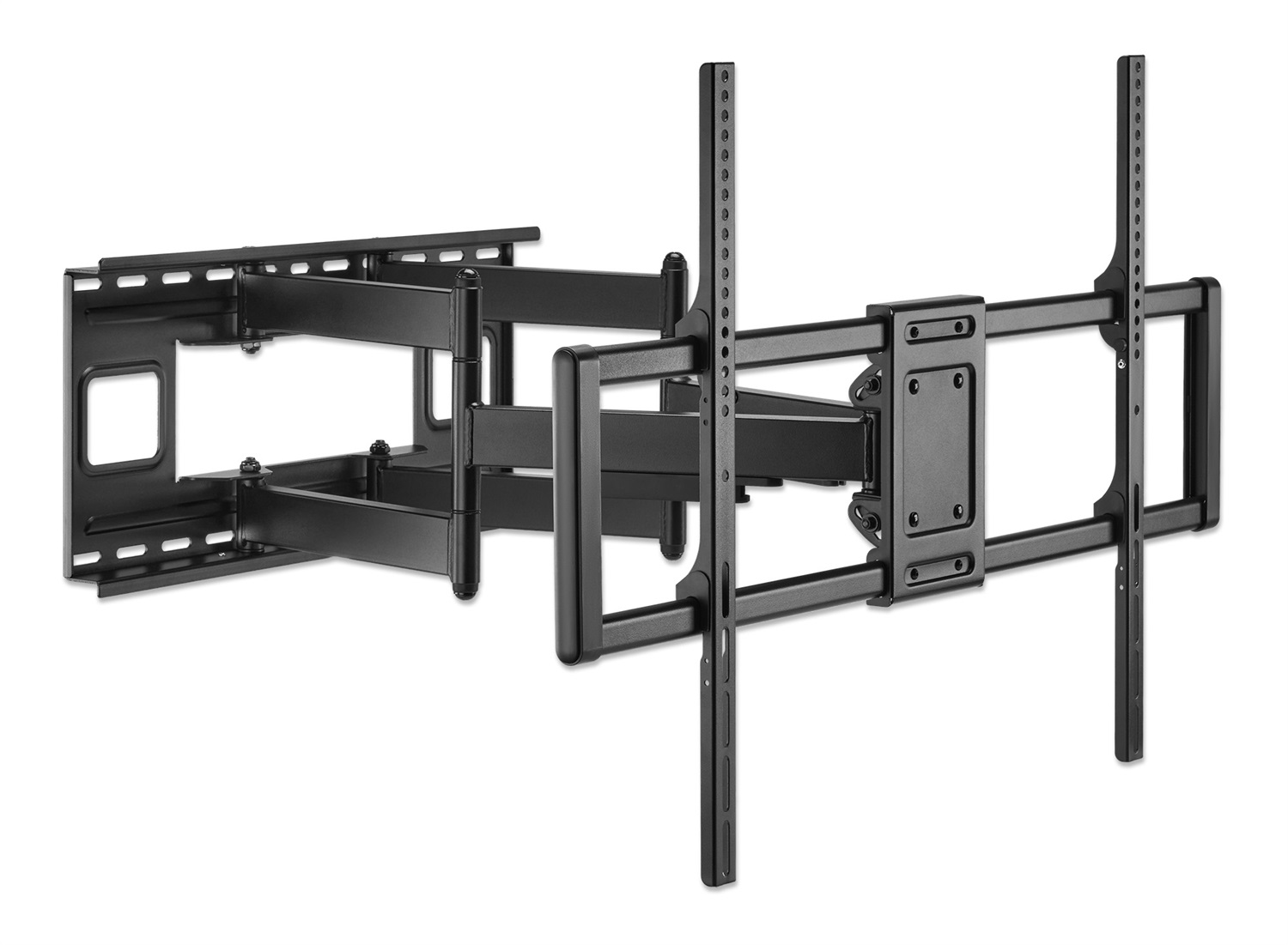 MANHATTAN 462358 Supporto TV a Parete Nero per TV da 152,4 cm (60'') a 304,8 cm (120'') - Dimensioni: 1010 mm x 70,3 cm x 630 mm