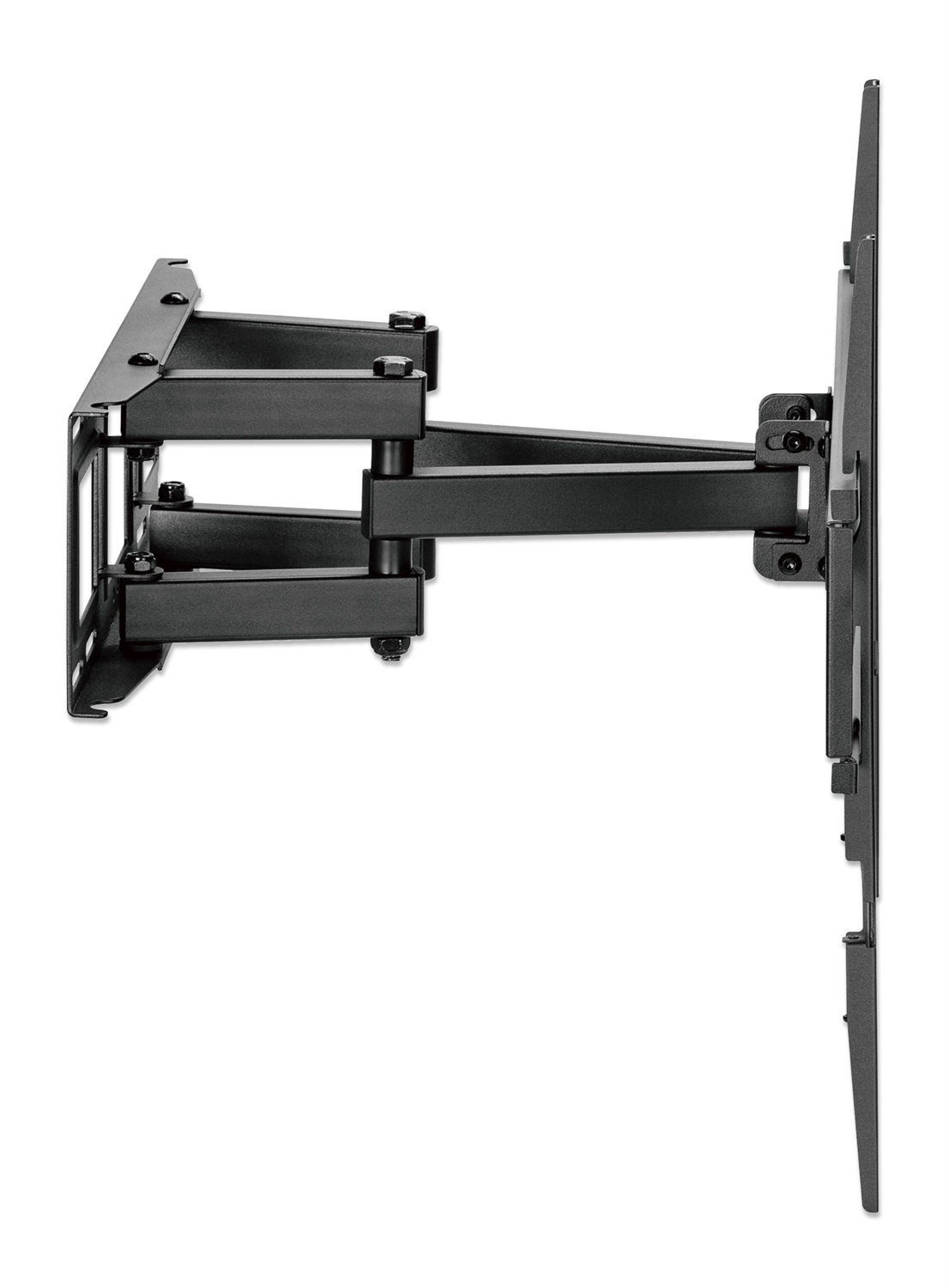 Manhattan Supporto TV a Parete 462433 per TV da 32-70'' (Fino a 40 kg) - Nero, Inclinazione e Rotazione Full Motion