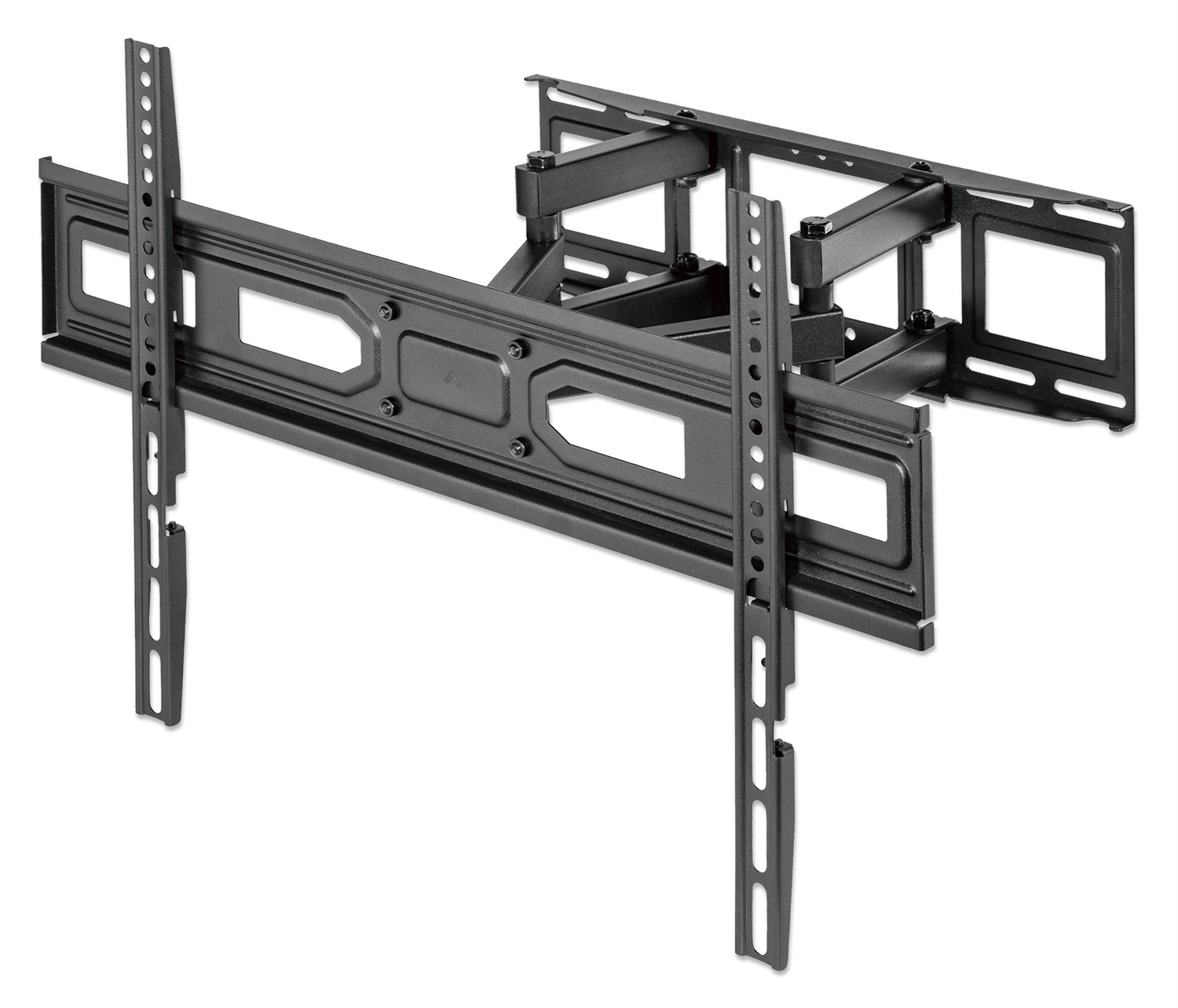 Manhattan Supporto a Muro 462440 per TV LED/LCD 37-80'' - Full-Motion, Inclinabile e Rotante, Nero