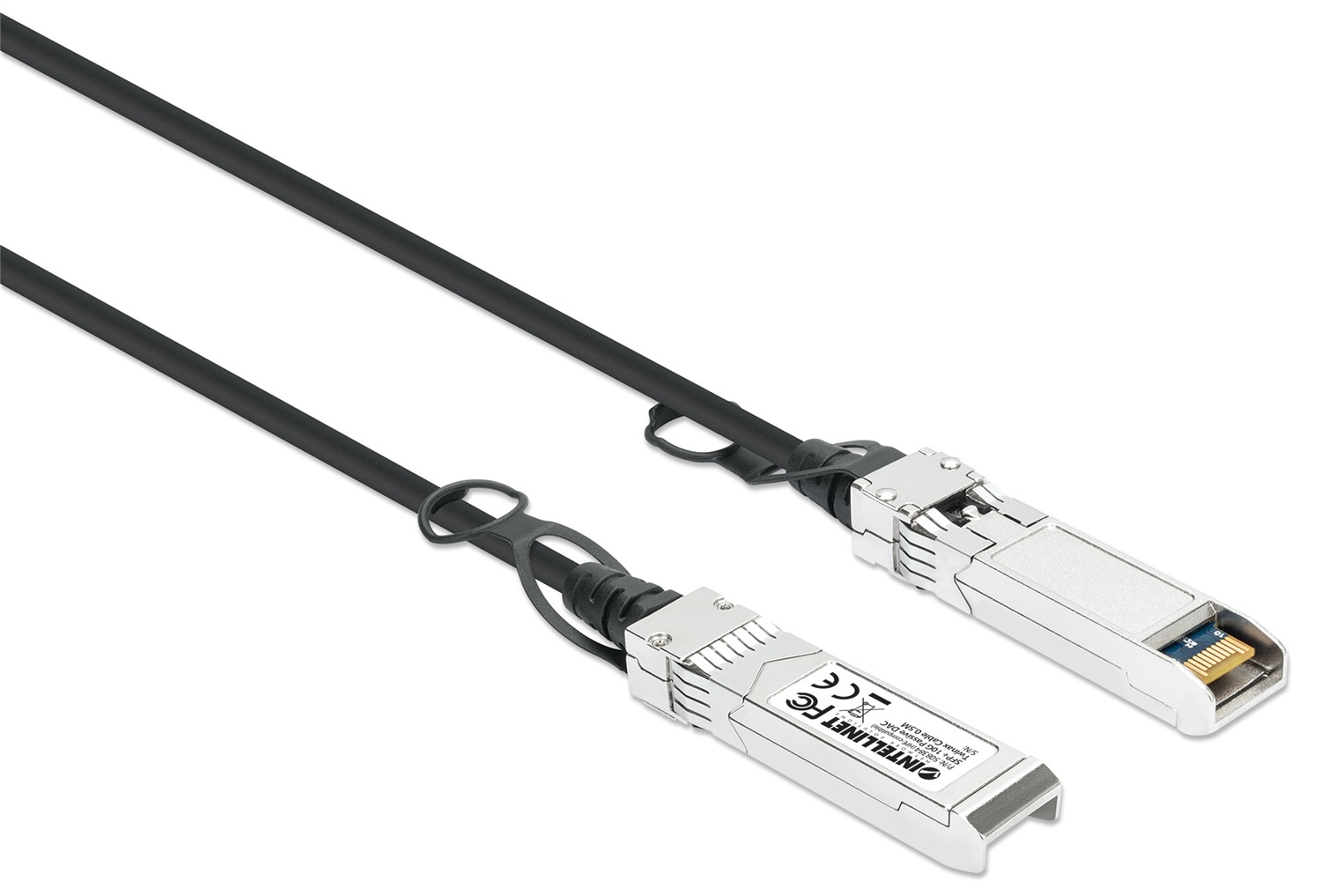 Intellinet Cavo in Rame Twinax DAC Passivo SFP 10G 0,5m - Compatibile con HPE