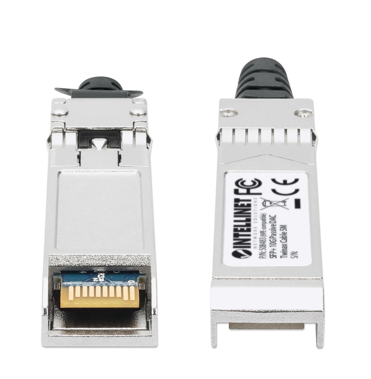Intellinet Cavo Twinax DAC Passivo SFP 10G 5 m - Bassa Latenza, Risparmio Energetico, Compatibile HPE
