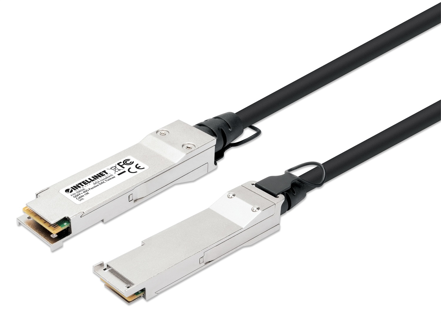 Intellinet Cavo in Rame Twinax DAC Passivo QSFP 40G 1m
